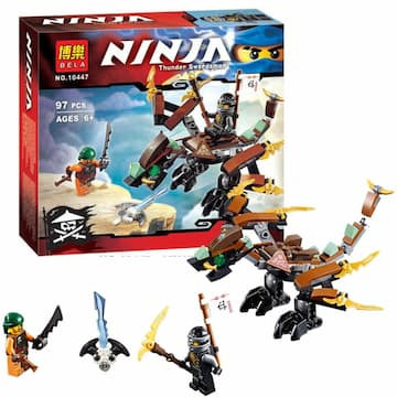 Lego Ninjago - это захватывающий мир героев ниндзя!