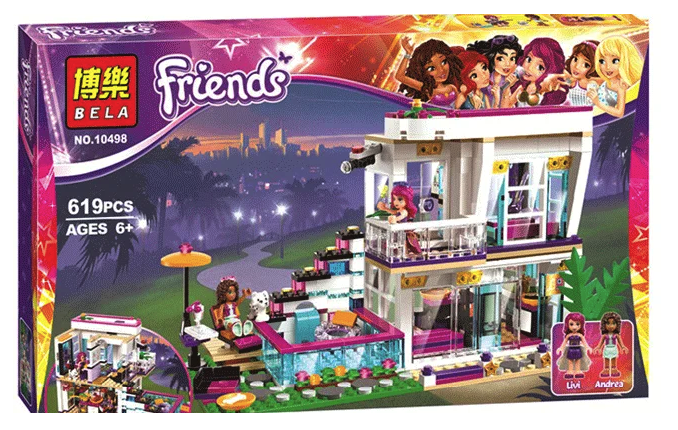 Конструктор Bela Friends – аналог LEGO для девочек