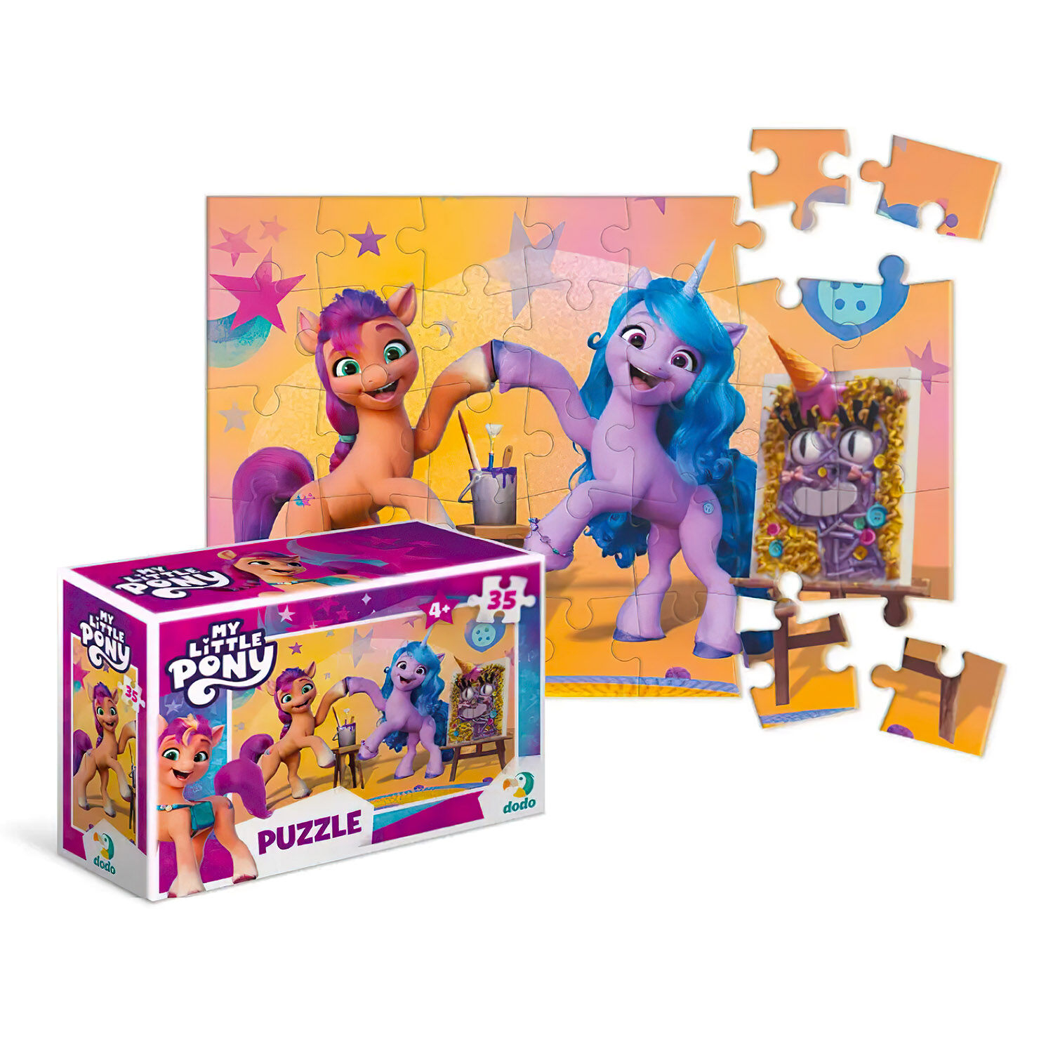 Пазл-мини My Little Pony Урок рисования 35 элементов 200383 Dodo Додо  (200383) по доступной цене