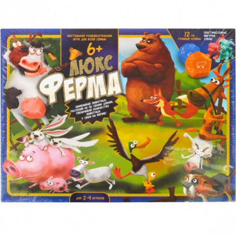 Настольная игра "Ферма Люкс" Danko Toys