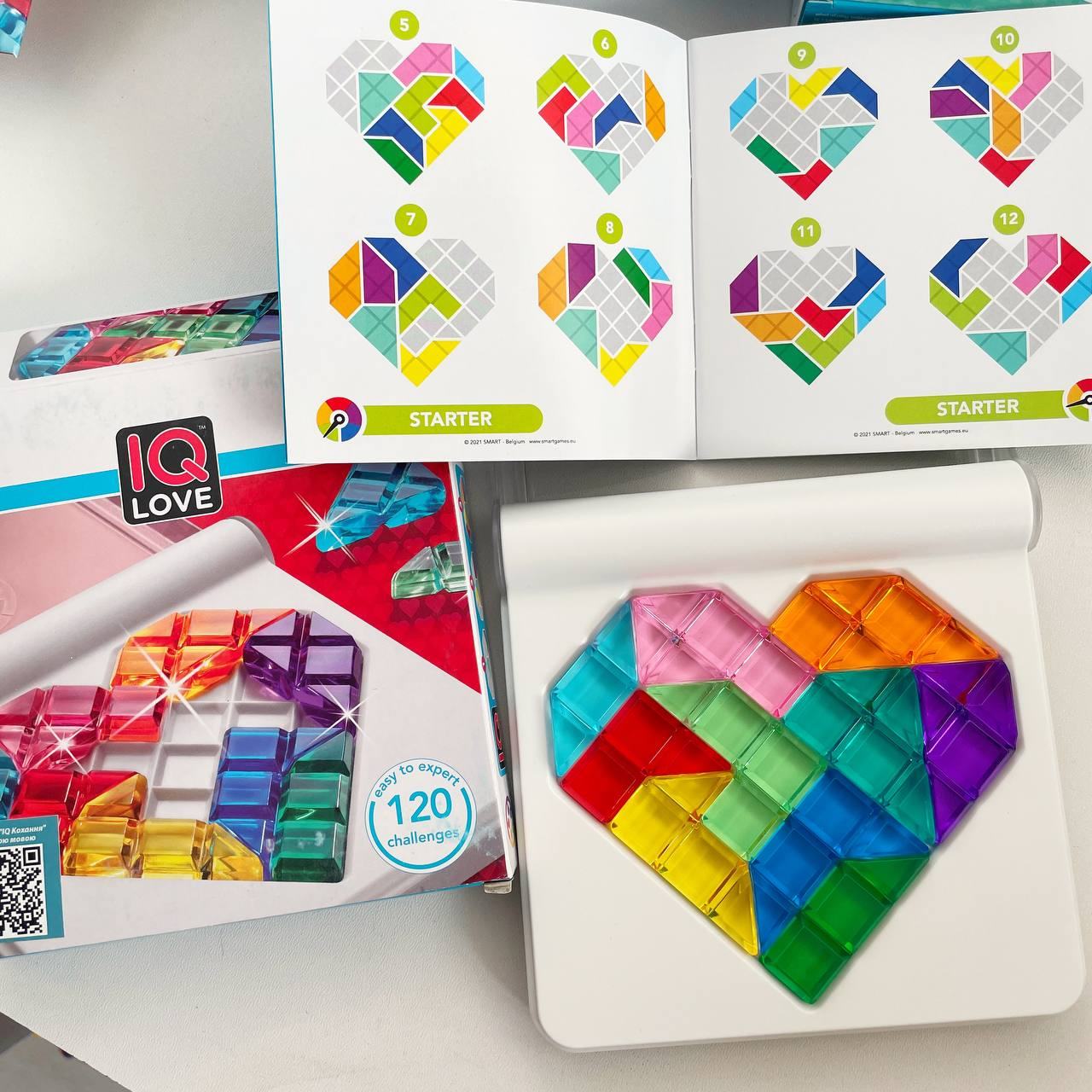 Настольная логическая игра IQ Любовь (IQ Love) SmartGames SG 302 (SG 302)  по доступной цене